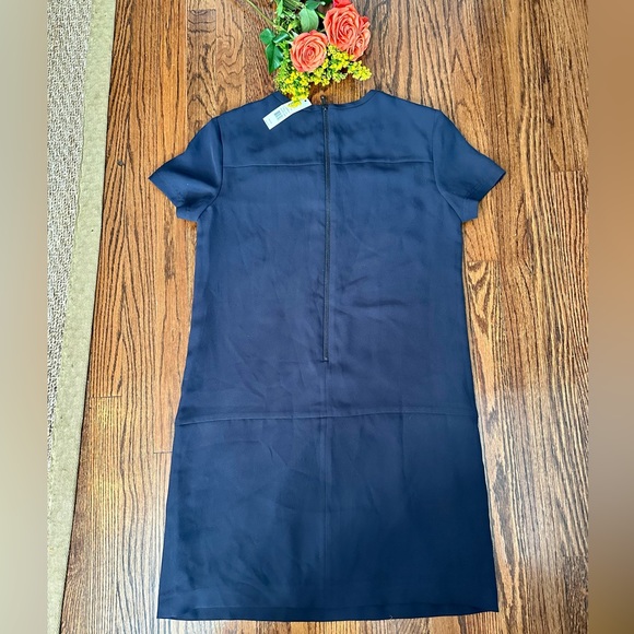 NWT Theory Eliot’s Box Shift Dress, Size 12 - Picture 3 of 9